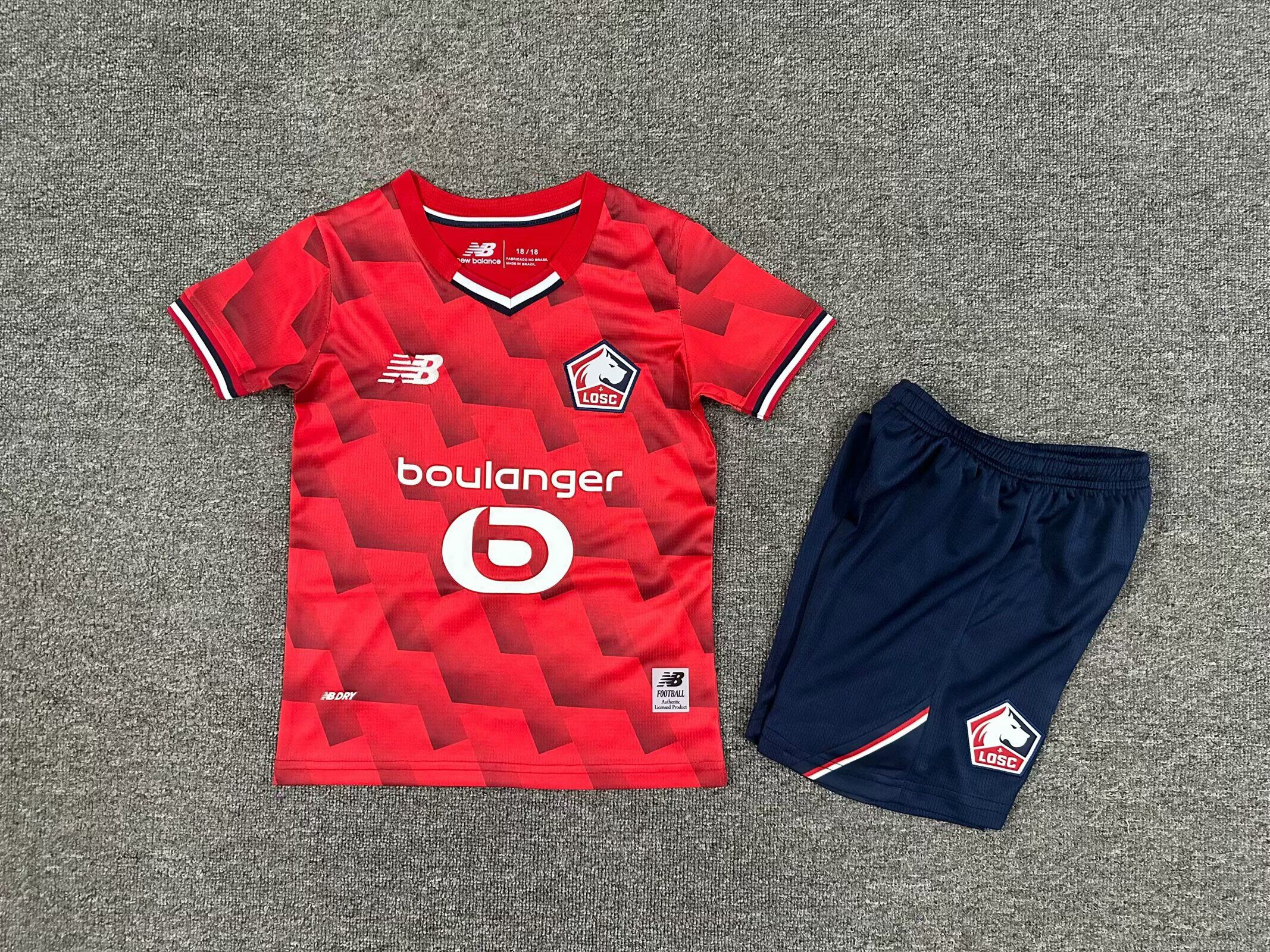 Kids-Lille 25/26 Home Soccer Jersey